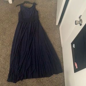 Blue formal dress